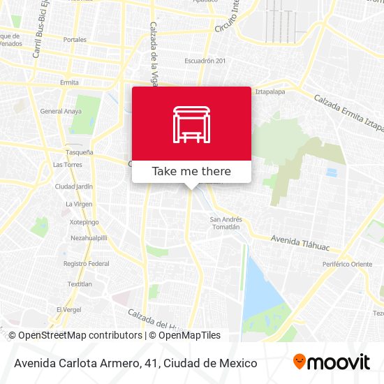 Mapa de Avenida Carlota Armero, 41
