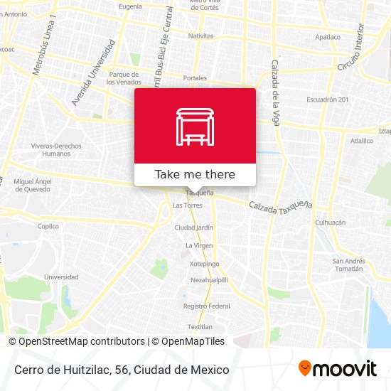 Cerro de Huitzilac, 56 map
