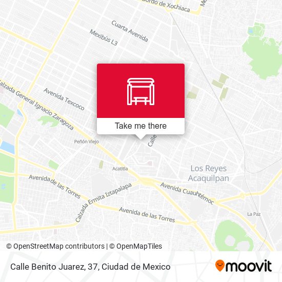 Calle Benito Juarez, 37 map