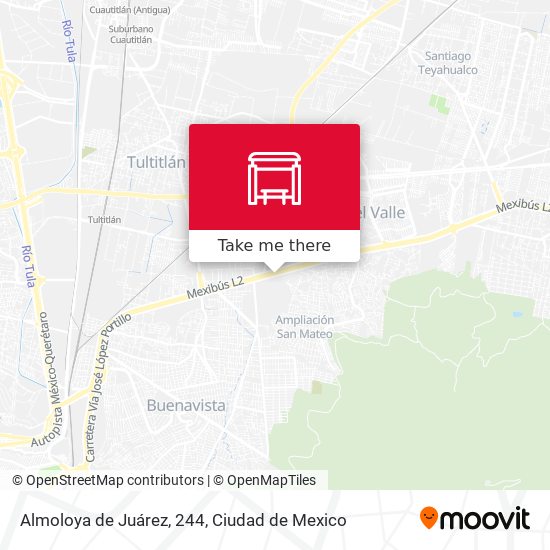 Almoloya de Juárez, 244 map