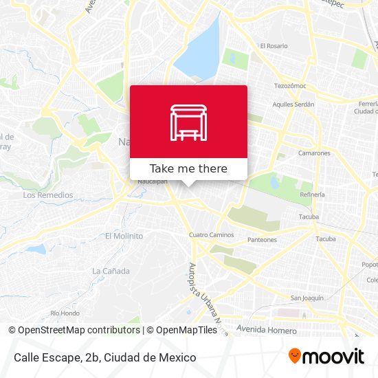 Calle Escape, 2b map