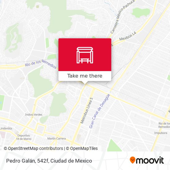 Pedro Galán, 542f map