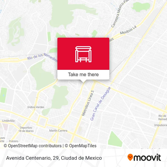 Avenida Centenario, 29 map