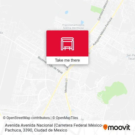 Avenida Avenida Nacional map