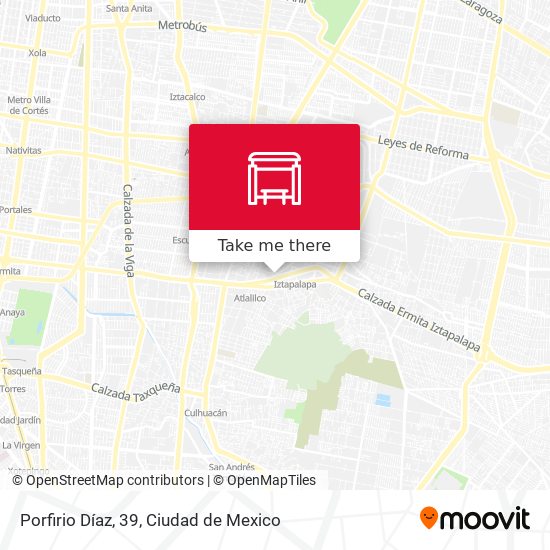 Porfirio Díaz, 39 map