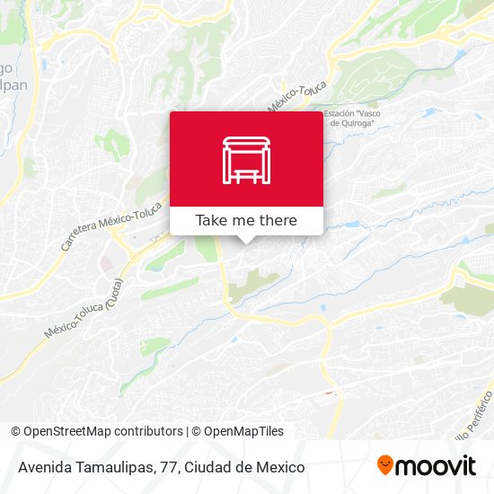 Avenida Tamaulipas, 77 map