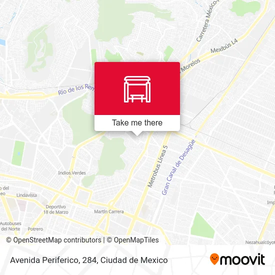 Avenida Periferico, 284 map