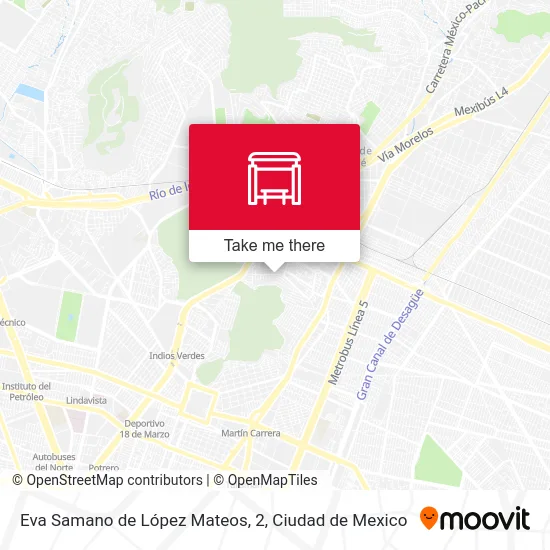 Eva Samano de López Mateos, 2 map