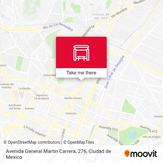 Avenida General Martin Carrera, 276 map