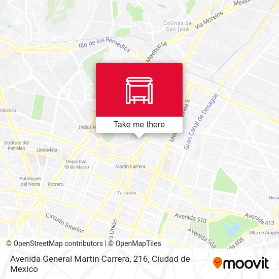 Avenida General Martin Carrera, 216 map