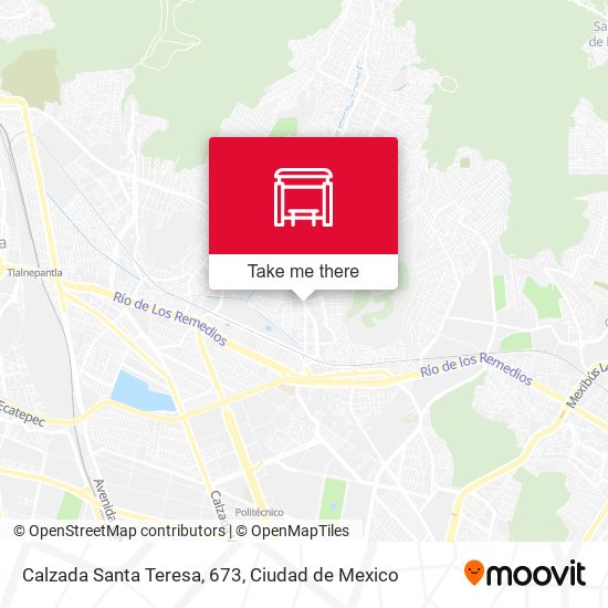 Calzada Santa Teresa, 673 map