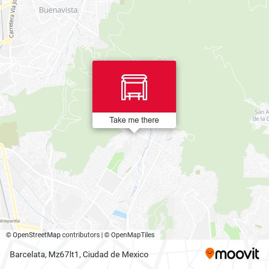 Barcelata, Mz67lt1 map