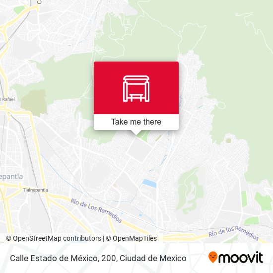Calle Estado de México, 200 map