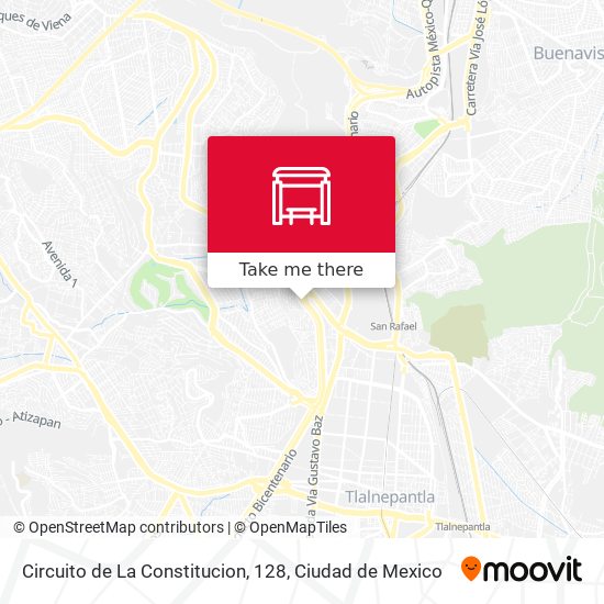 Circuito de La Constitucion, 128 map