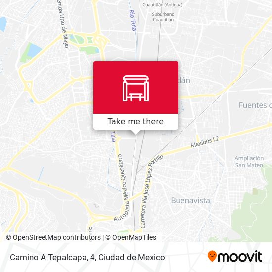Camino A Tepalcapa, 4 map