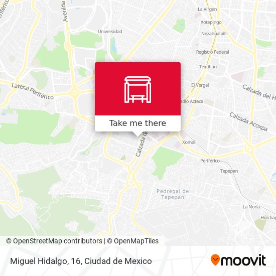 Miguel Hidalgo, 16 map