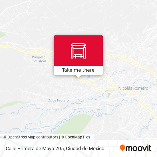 Calle Primera de Mayo 205 map