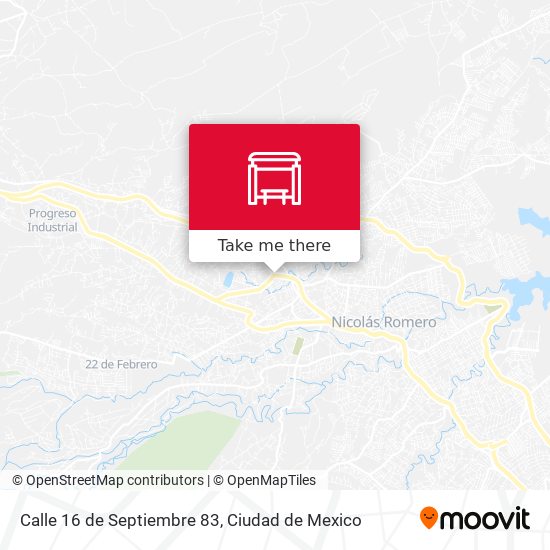Calle 16 de Septiembre 83 map