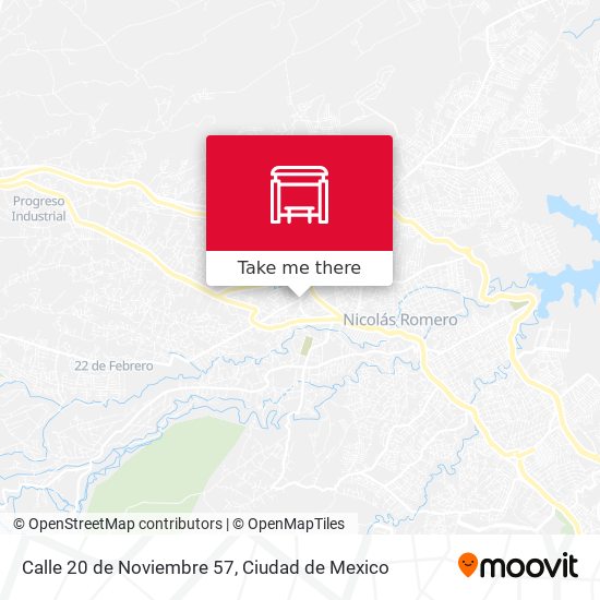 Calle 20 de Noviembre 57 map