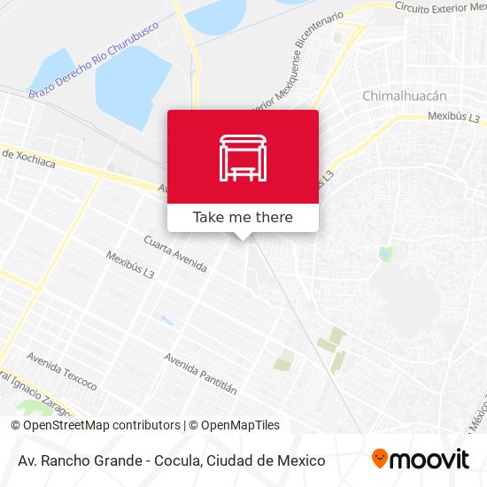 Mapa de Av. Rancho Grande - Cocula