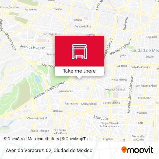 Avenida Veracruz, 62 map