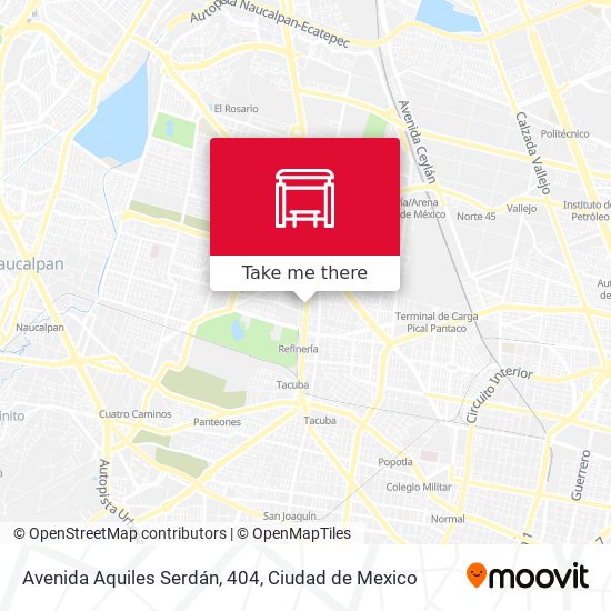 Mapa de Avenida Aquiles Serdán, 404