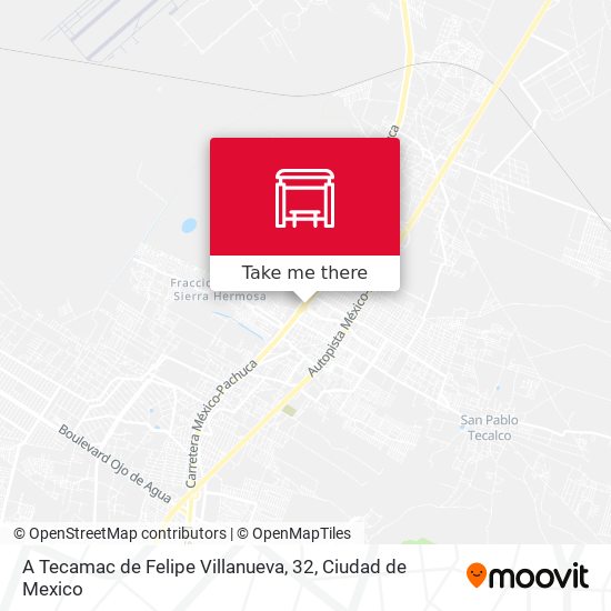 A Tecamac de Felipe Villanueva, 32 map