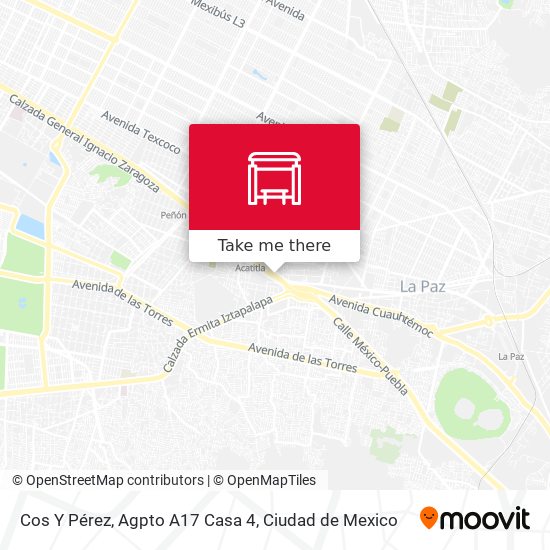 Cos Y Pérez, Agpto A17 Casa 4 map