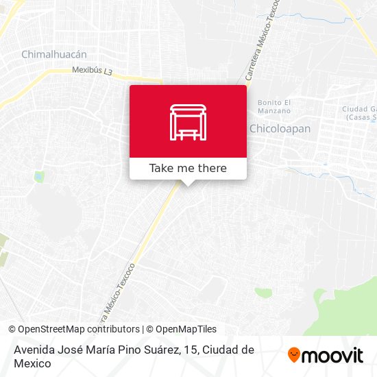 Avenida José María Pino Suárez, 15 map