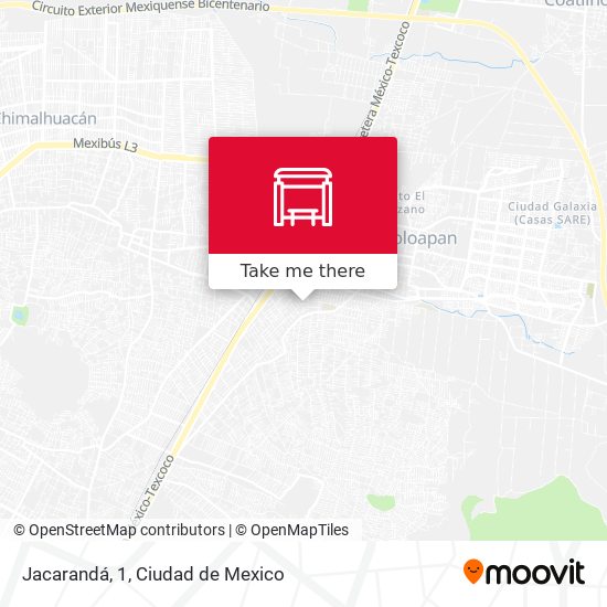 Mapa de Jacarandá, 1