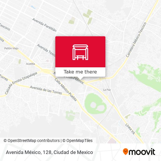 Mapa de Avenida México, 128