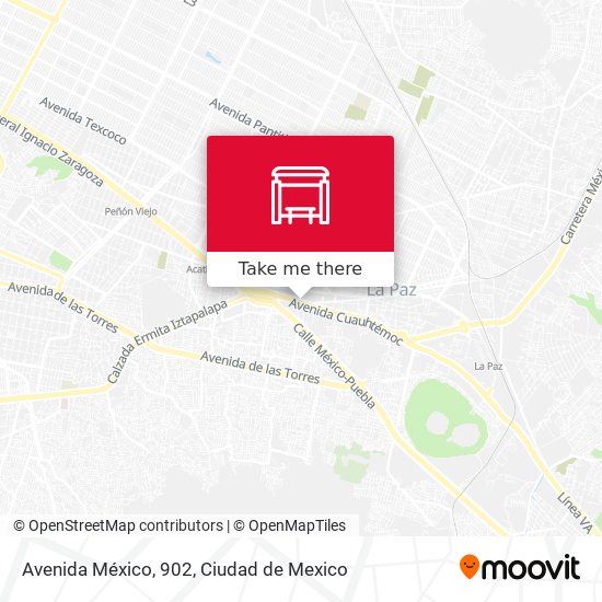 Mapa de Avenida México, 902