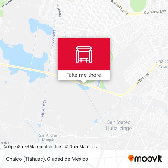Chalco (Tláhuac) map