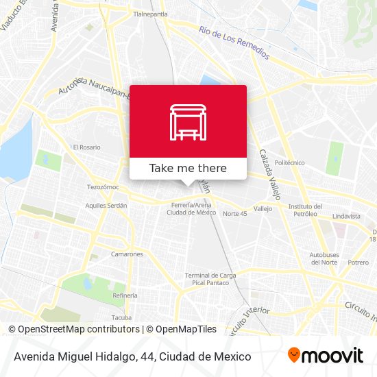 Avenida Miguel Hidalgo, 44 map