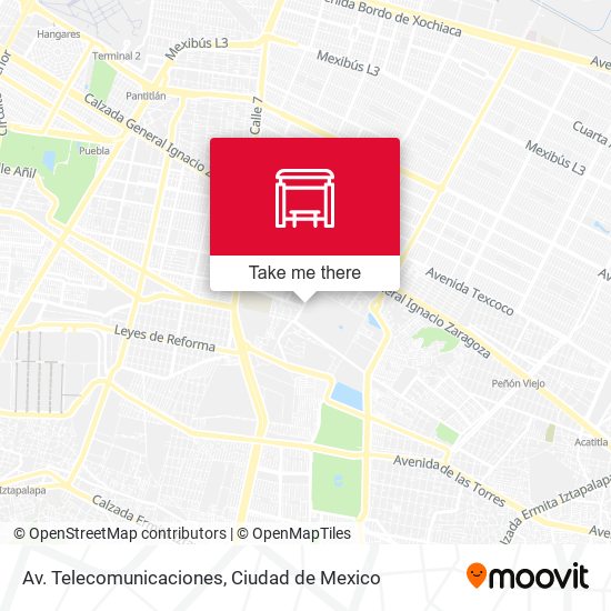 Av. Telecomunicaciones map