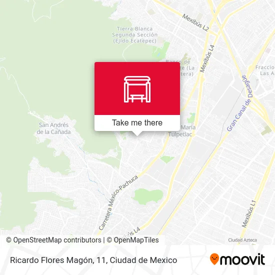 Ricardo Flores Magón, 11 map