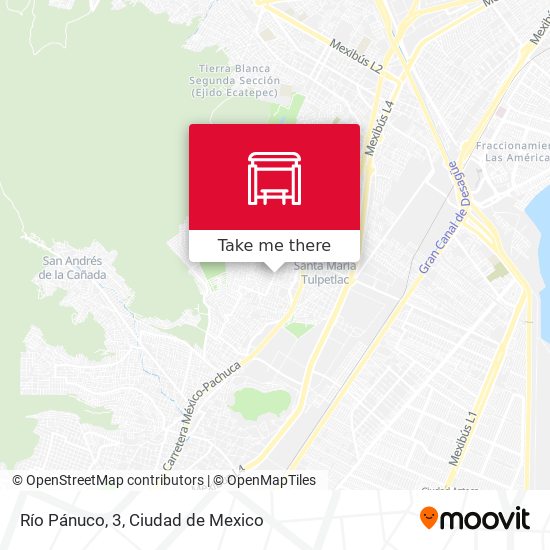 Mapa de Río Pánuco, 3