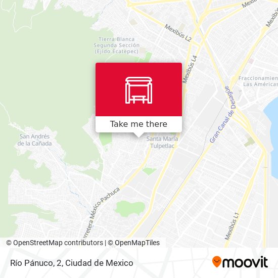 Río Pánuco, 2 map
