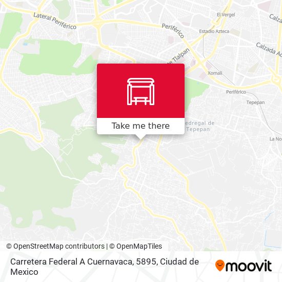 Carretera Federal A Cuernavaca, 5895 map