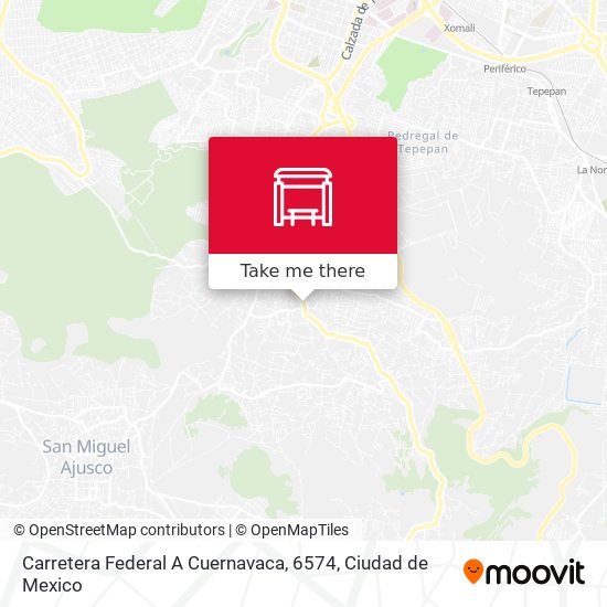 Carretera Federal A Cuernavaca, 6574 map