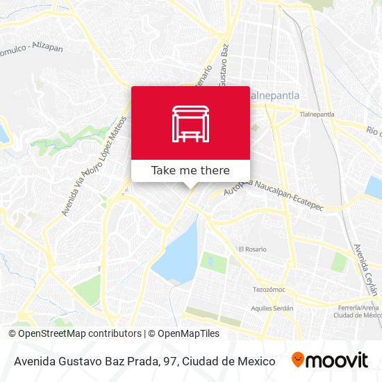 Avenida Gustavo Baz Prada, 97 map