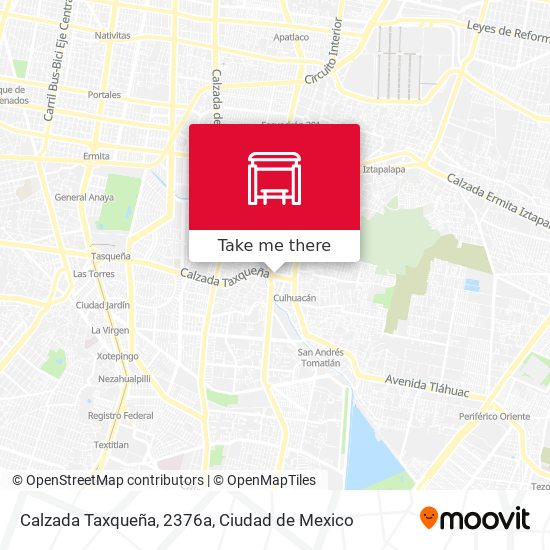 Calzada Taxqueña, 2376a map