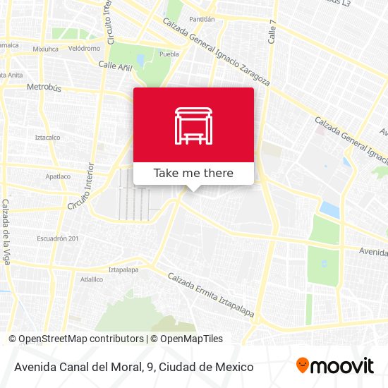 Avenida Canal del Moral, 9 map