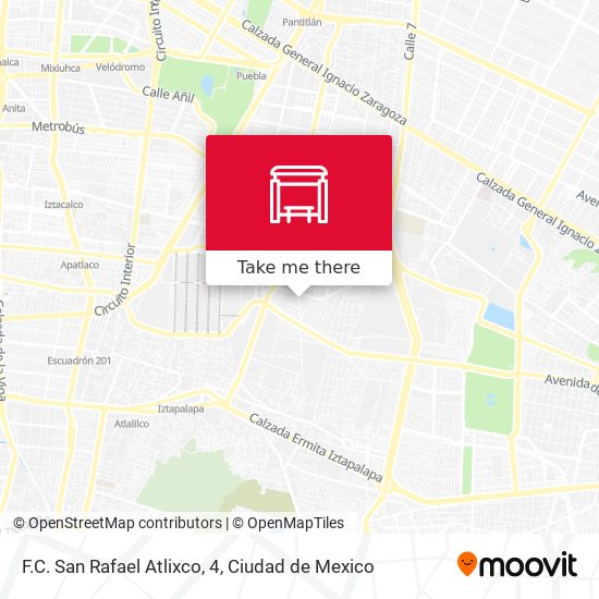 F.C. San Rafael Atlixco, 4 map