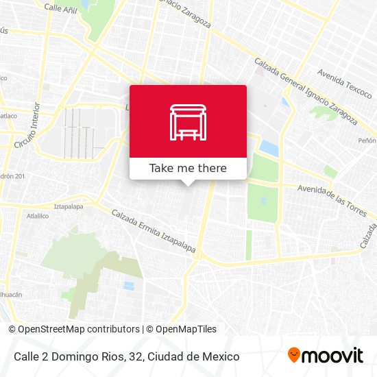 Mapa de Calle 2 Domingo Rios, 32