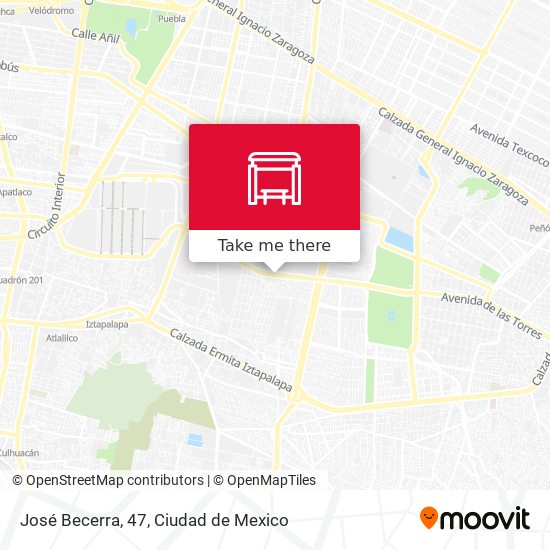 José Becerra, 47 map