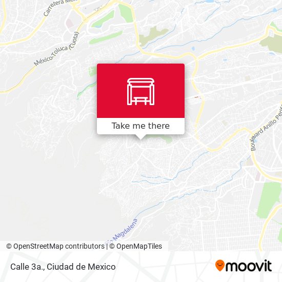Mapa de Calle 3a.