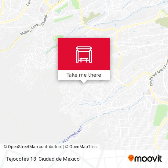 Tejocotes 13 map