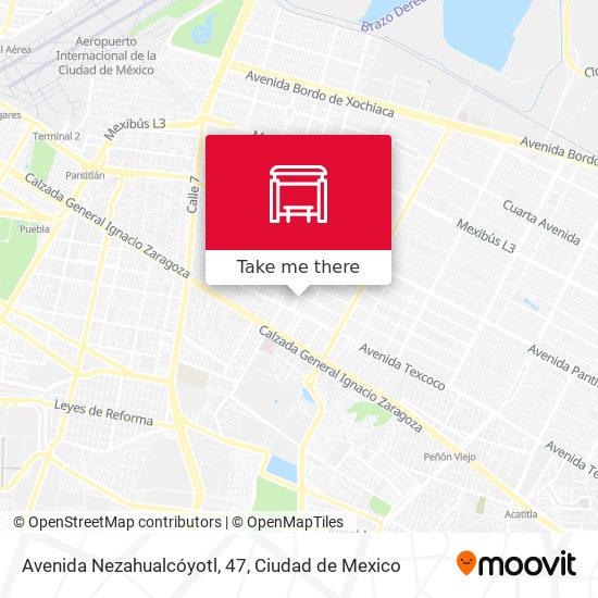 Avenida Nezahualcóyotl, 47 map