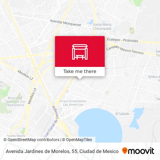 Avenida Jardines de Morelos, 55 map